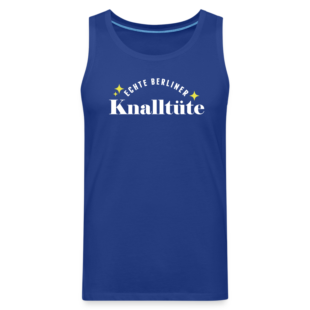 Knalltüte - Männer Premium Tank Top - Königsblau