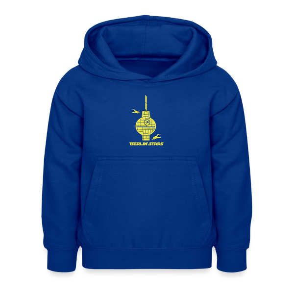 Berlin Stars - Kinder Hoodie - Royalblau
