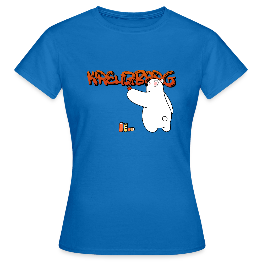 Kreuzberg Graffiti - Frauen Premium T-Shirt - Royalblau
