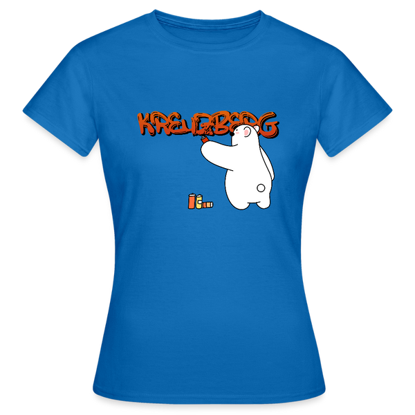 Kreuzberg Graffiti - Frauen Premium T-Shirt - Royalblau