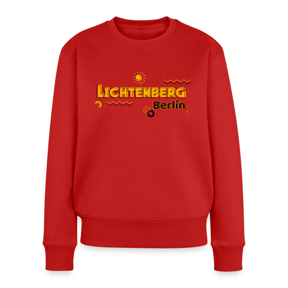 Lichtenberg - Frauen Premium Pullover - Rot