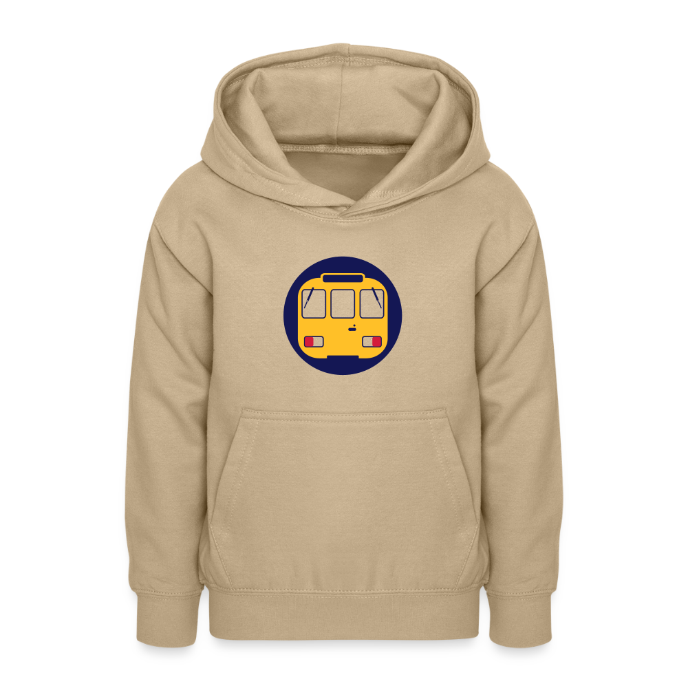 U-Bahntunnel - Teenager Hoodie - Sand