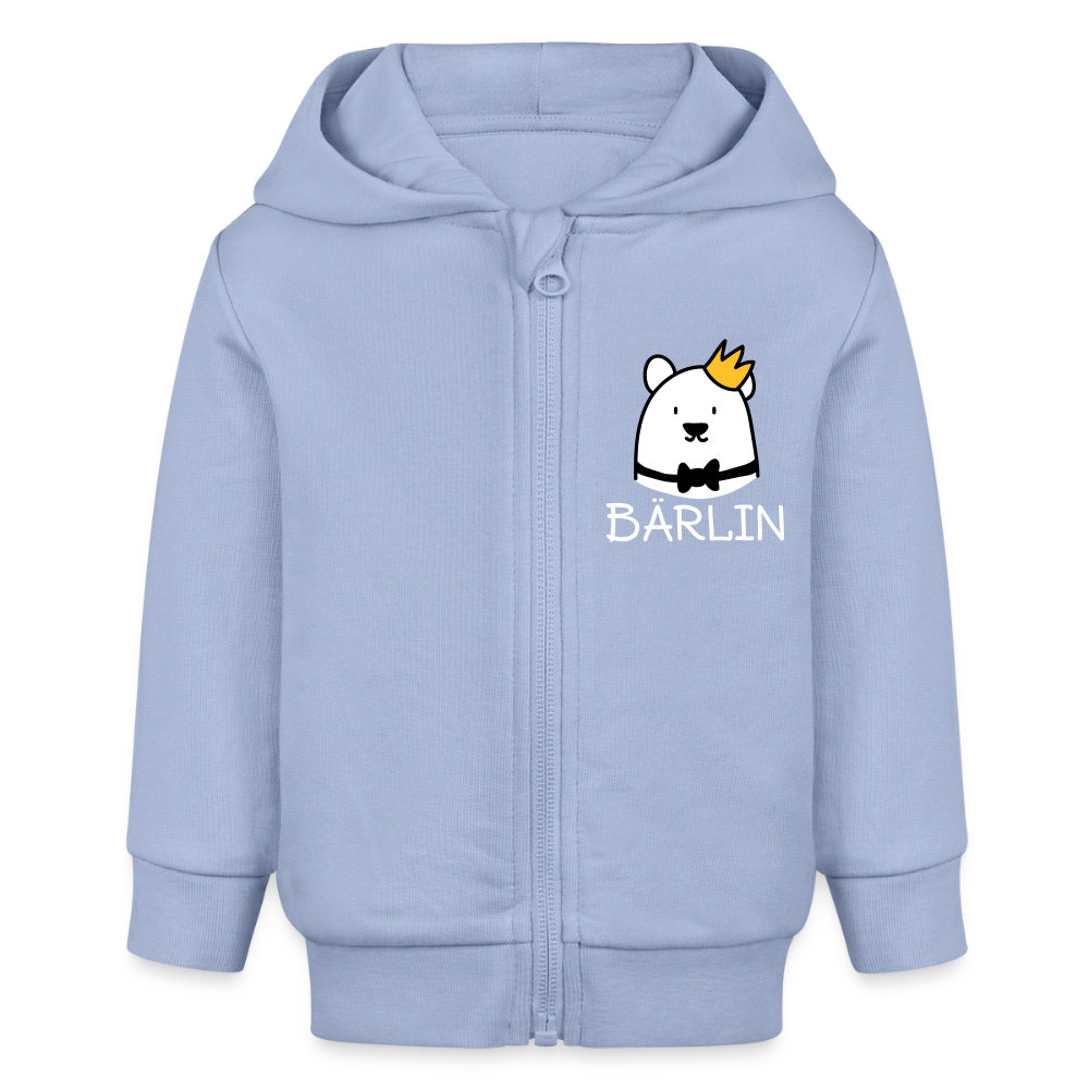 Bärlin - Baby Bio Zip Hoodie - Sky