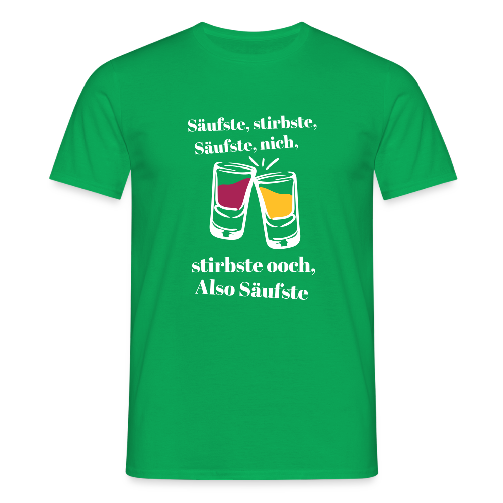 Säufste - Männer Premium T-Shirt - Kelly Green