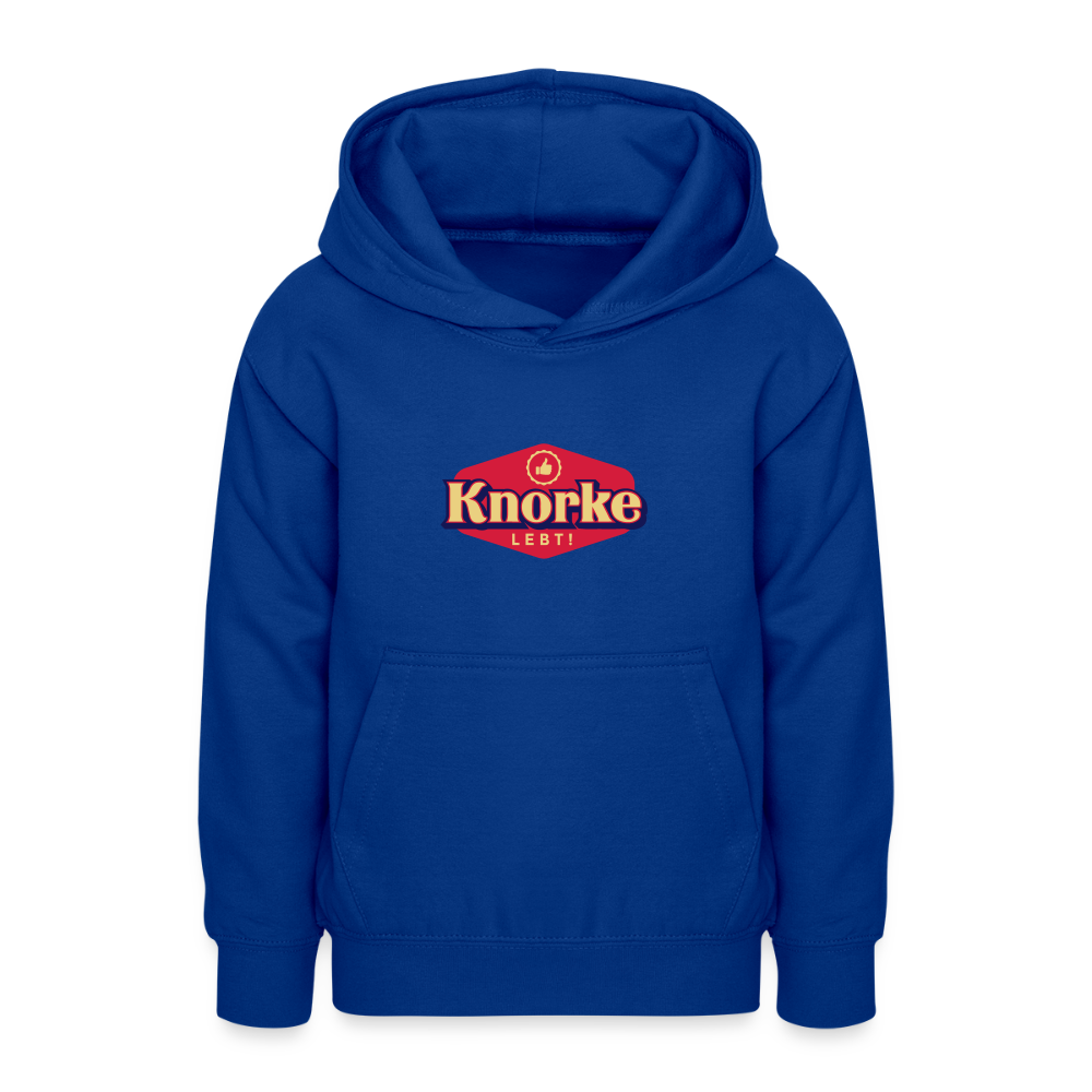KNORKE lebt! - Teenager Hoodie - Royalblau