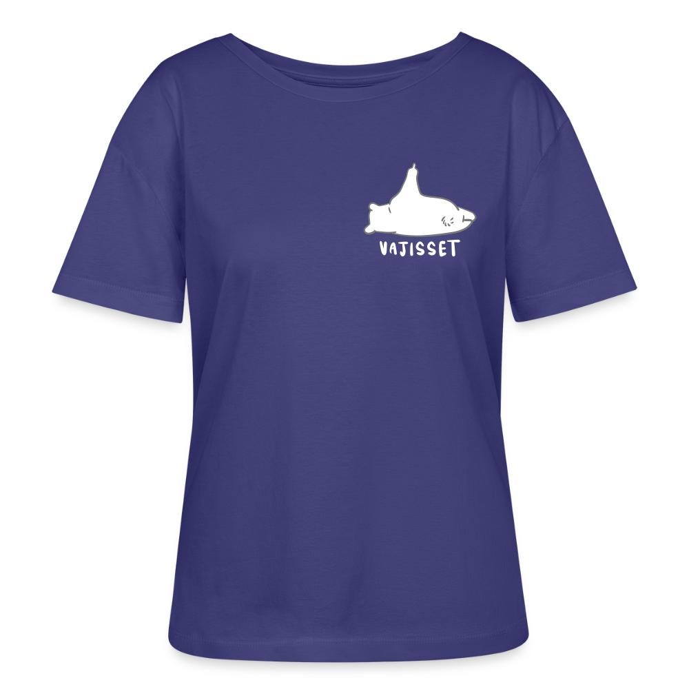 Vajisset - Relaxed Rundhals Frauen Bio-T-Shirt - Dämmerung