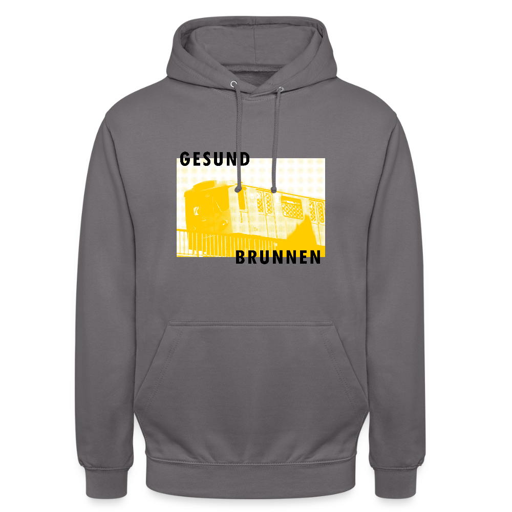 Gesundbrunnen Metro - Unisex Hoodie - Mittelgrau