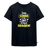 Lass Sonne rin, dit Jraue draußen! - Kinder Premium T-Shirt - Navy