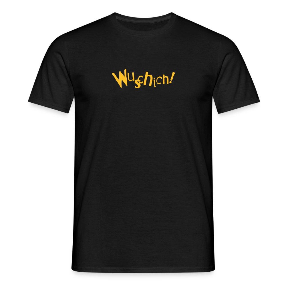 Wuschich! - Männer Premium T-Shirt - Schwarz