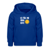 Ick fühl mir prima - Kinder Hoodie - Royalblau