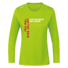 Jeh mal Bier holen! - Frauen Sport Langarmshirt - Neongrün