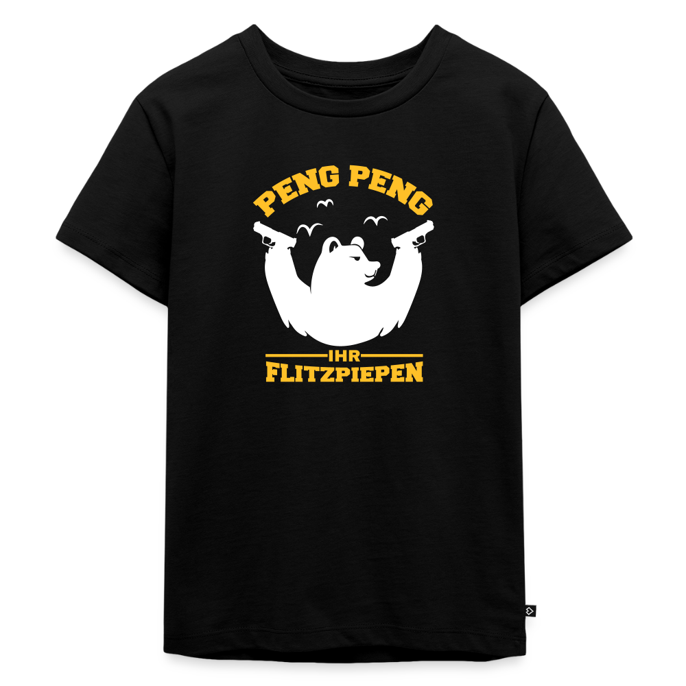 Peng Peng - Kinder Premium T-Shirt - Schwarz