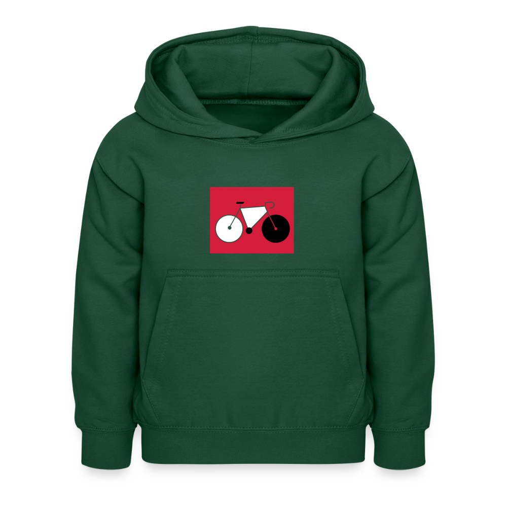 Berliner Tretmühle - Kinder Hoodie - Flaschengrün