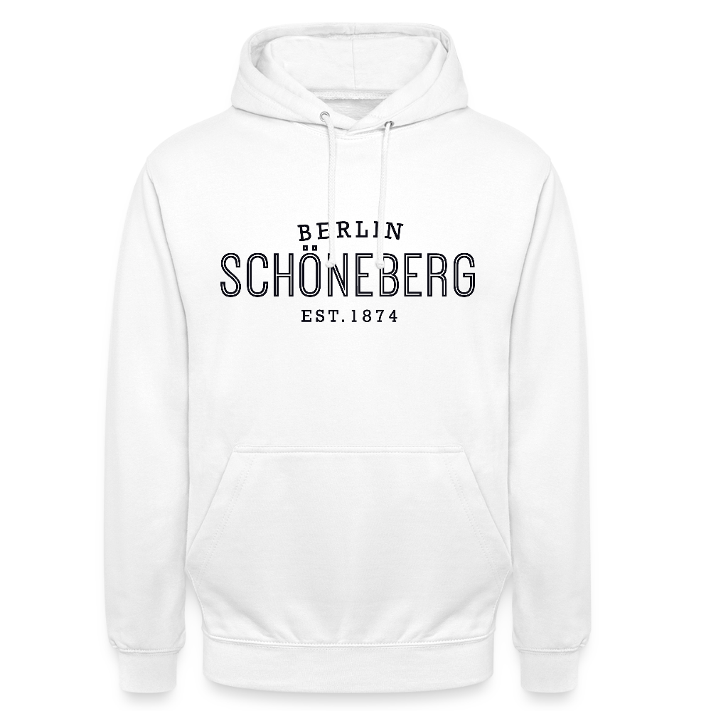 Schöneberg  - Unisex Hoodie - Weiß