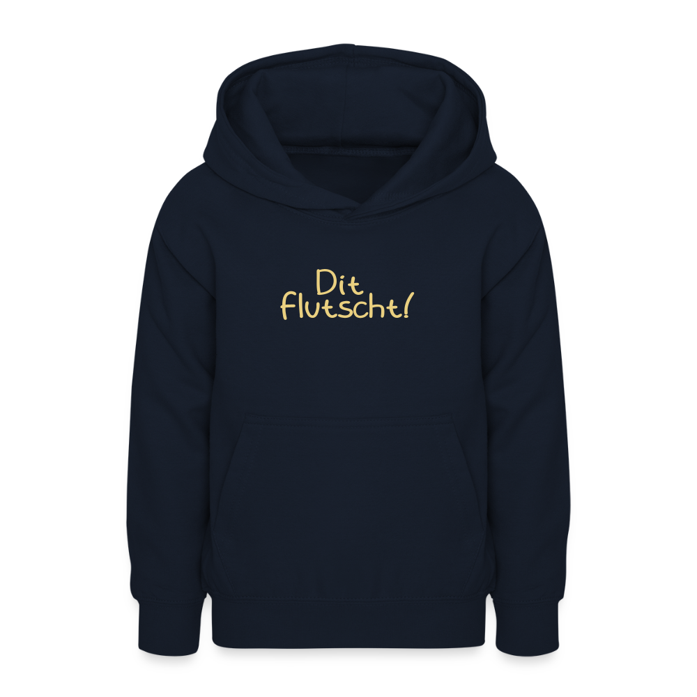 Dit Flutscht! - Teenager Hoodie - Navy