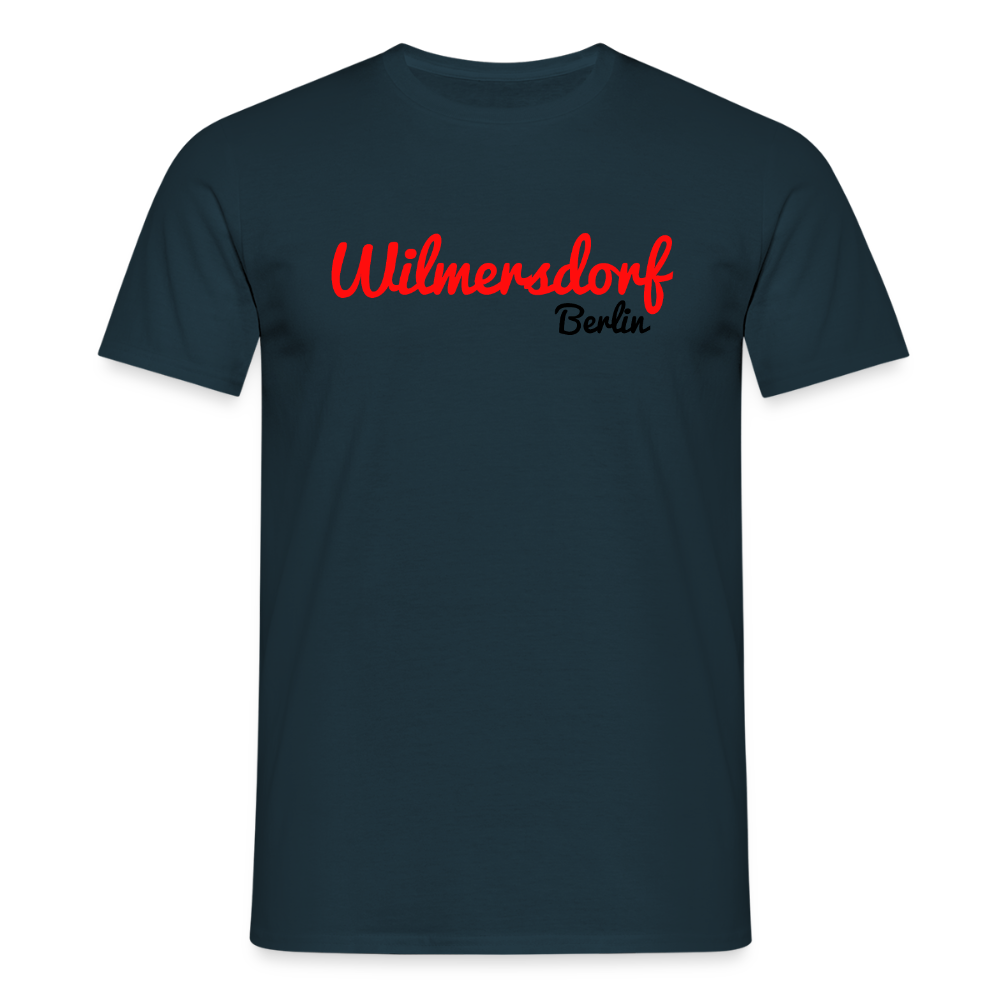 Wilmersdorf Berlin - Männer Premium T-Shirt - Navy