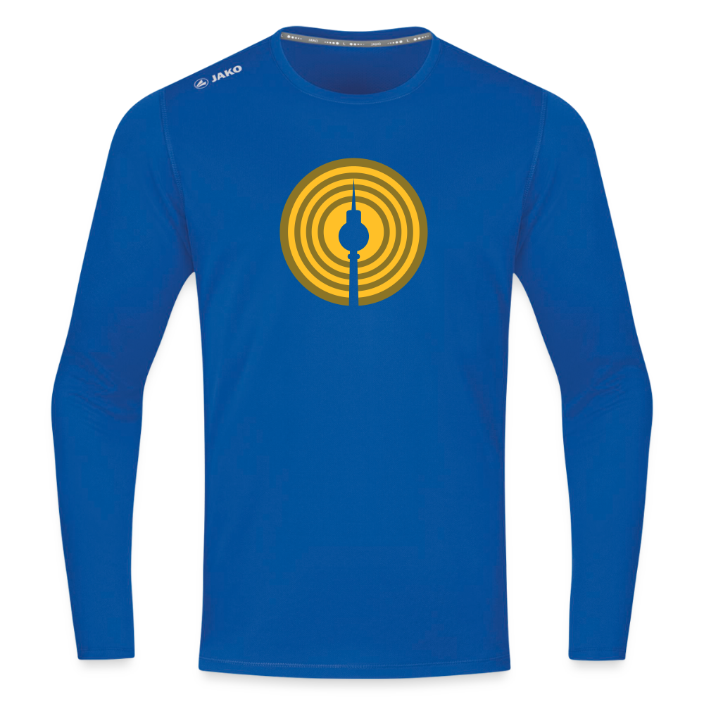 Berlin im Fokus - Männer Sport Langamshirt - Royalblau
