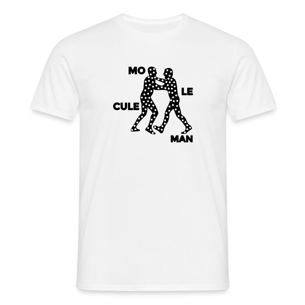 Mo le cule Man - Männer Premium T-Shirt - Weiß