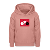 Berliner Tretmühle - Teenager Hoodie - Altrosa