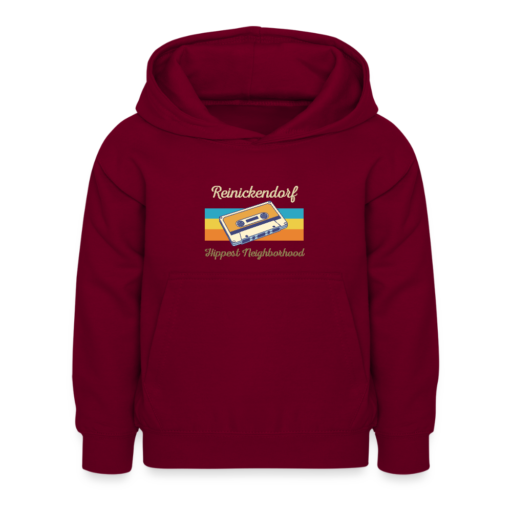 Reinickendorf Hippest Neighborhood - Kinder Hoodie - Bordeaux