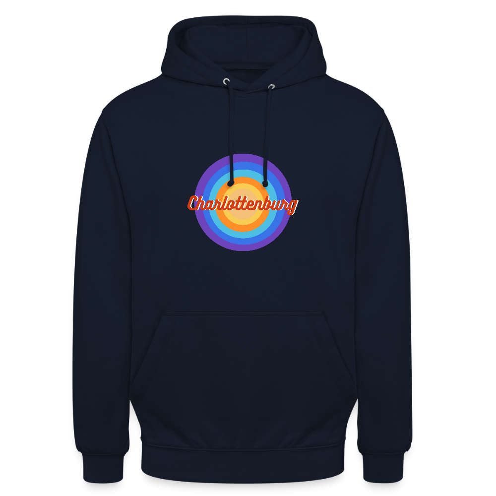 Charlottenburg Retro - Unisex Hoodie - Navy