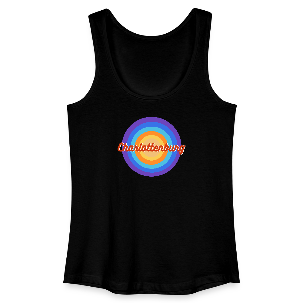 Charlottenburg Retro - Frauen Bio Tank Top - Schwarz