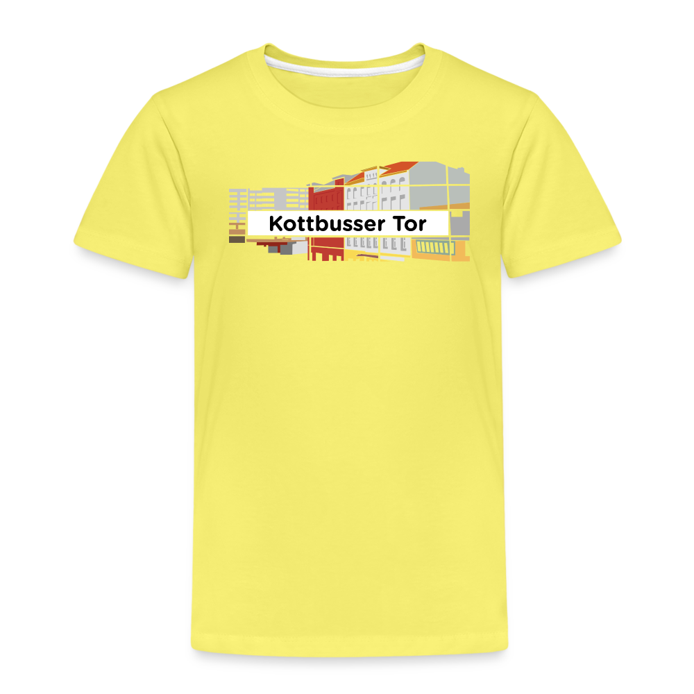 Kottbusser Tor - Kinder Premium T-Shirt - Gelb