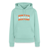 Schwitz'n is wenn Speck flennt - Frauen Premium Hoodie - Mint 