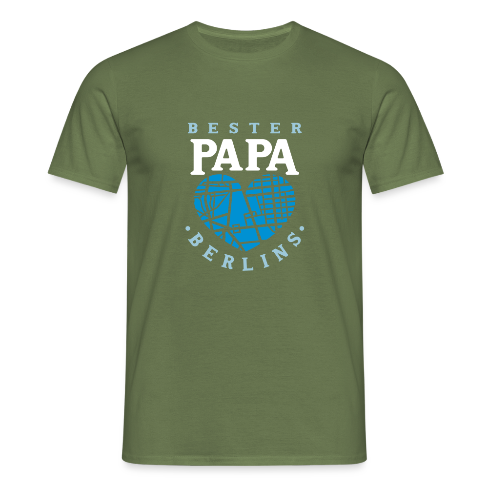 Bester Papa - Männer Premium T-Shirt - Militärgrün