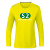 S2 - Frauen Sport Langarmshirt - Neongelb