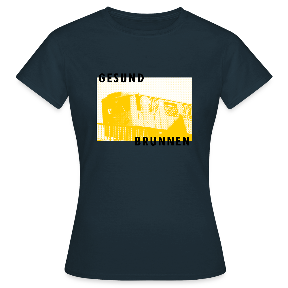 Gesundbrunnen Metro - Frauen Premium T-Shirt - Navy