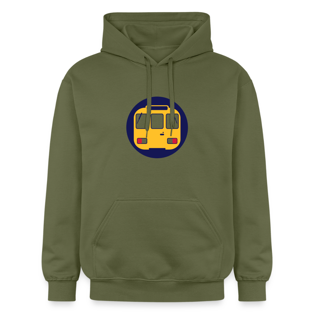 U-Bahntunnel - Hoodie - Militärgrün