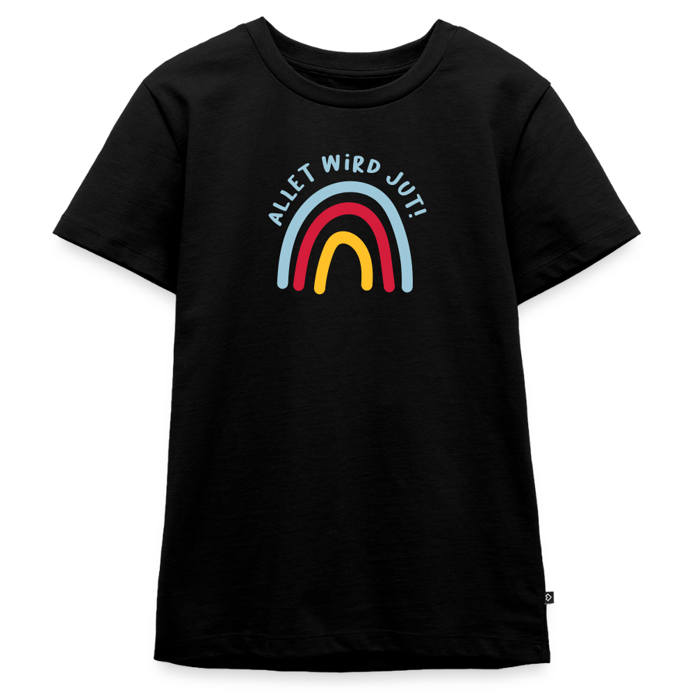 Allet wird jut! - Teenager Premium T-Shirt - Schwarz