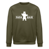 Papa Bär - Unisex Bio Sweatshirt - Khaki