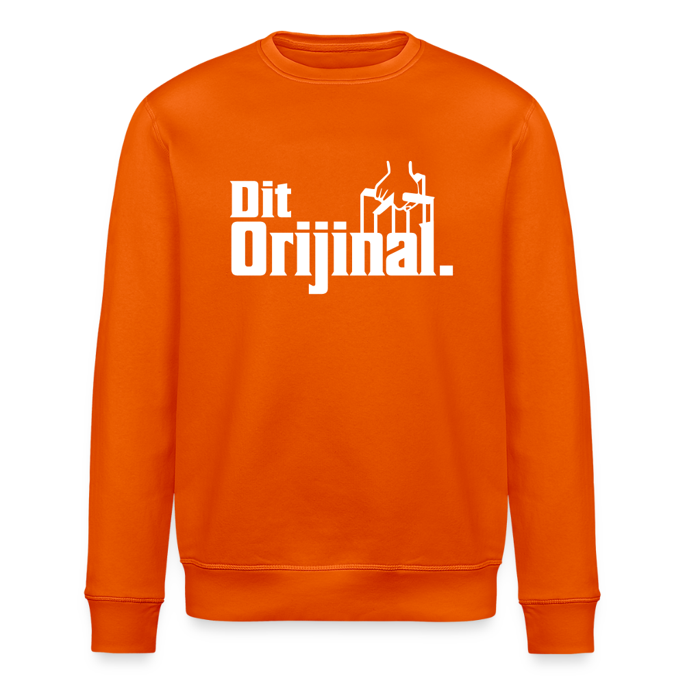 Dit Orijinal - Unisex Bio Sweatshirt - Tieforange