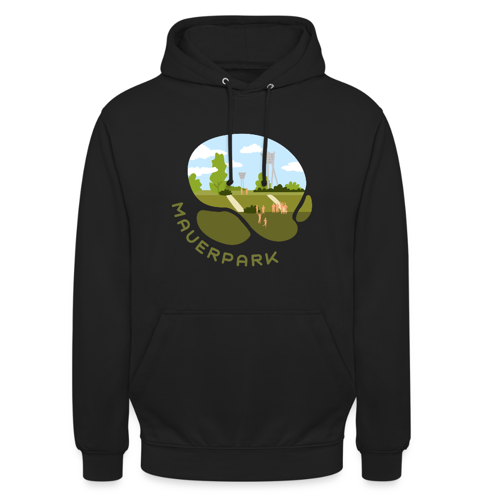 Mauerpark - Unisex Hoodie - Schwarz