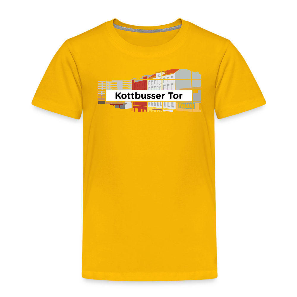 Kottbusser Tor - Kinder Premium T-Shirt - Sonnengelb