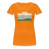 Janz Jeschmeidich - Frauen Premium T-Shirt - Orange