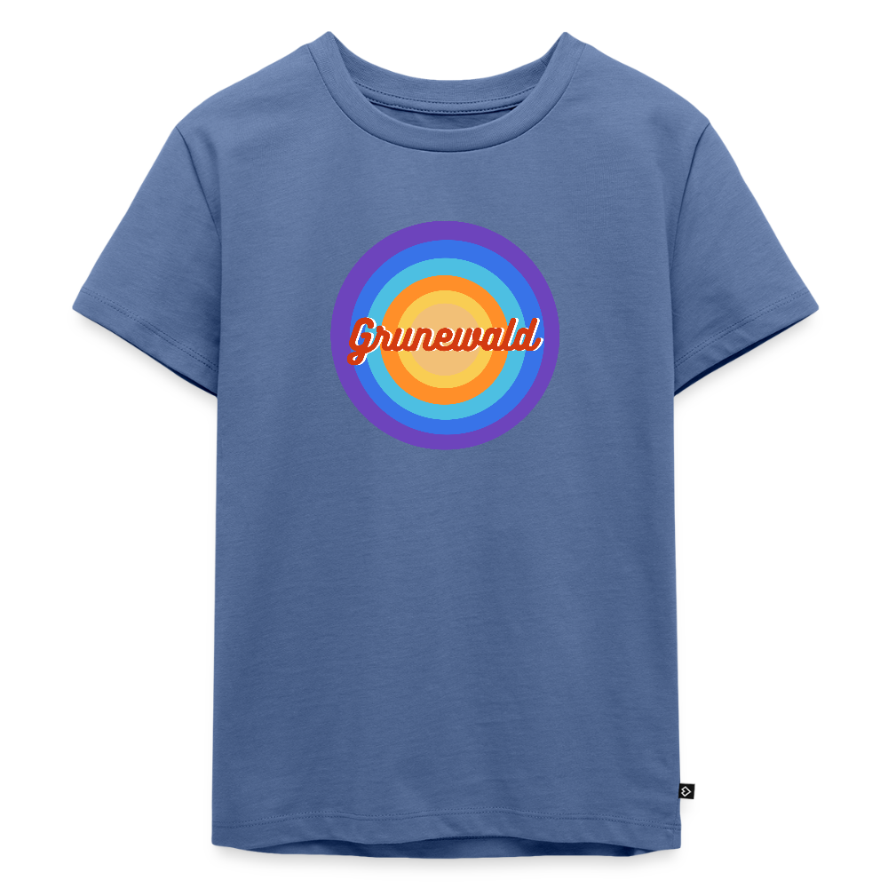 Grunewald Retro - Kinder Premium T-Shirt - Taubenblau