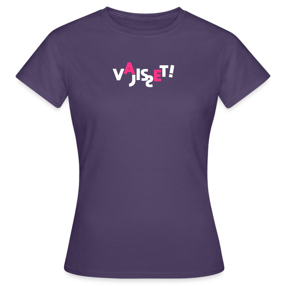 VAJISSET - Frauen Premium T-Shirt - Dunkellila