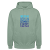Wedding Planet Earth - Unisex Hoodie - Graugrün