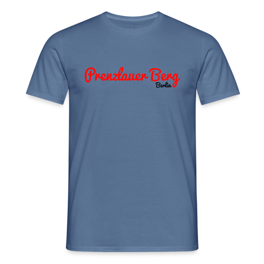 Prenzlauer Berg Berlin - Männer Premium T-Shirt - Taubenblau