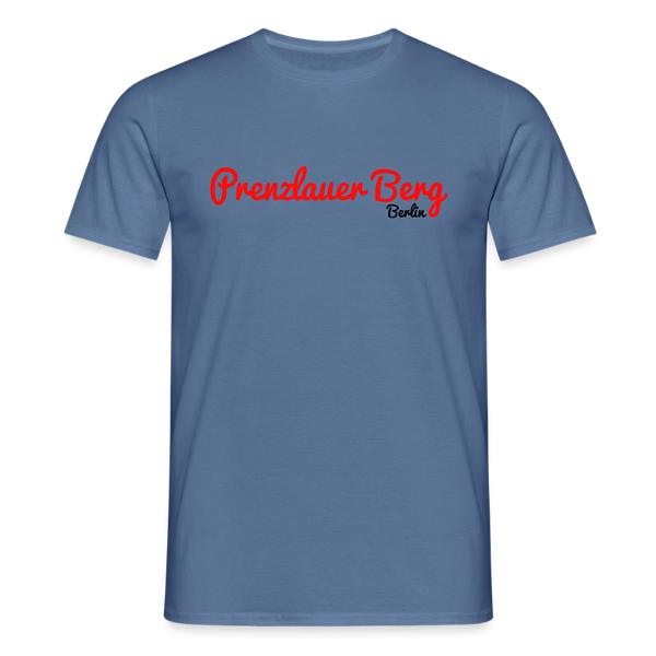 Prenzlauer Berg Berlin - Männer Premium T-Shirt - Taubenblau 