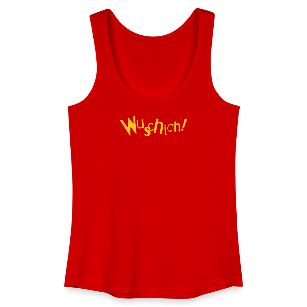 Wuschich! - Frauen Bio Tank Top - Rot