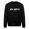 Jeh Weita! - Unisex Bio Sweatshirt - Schwarz
