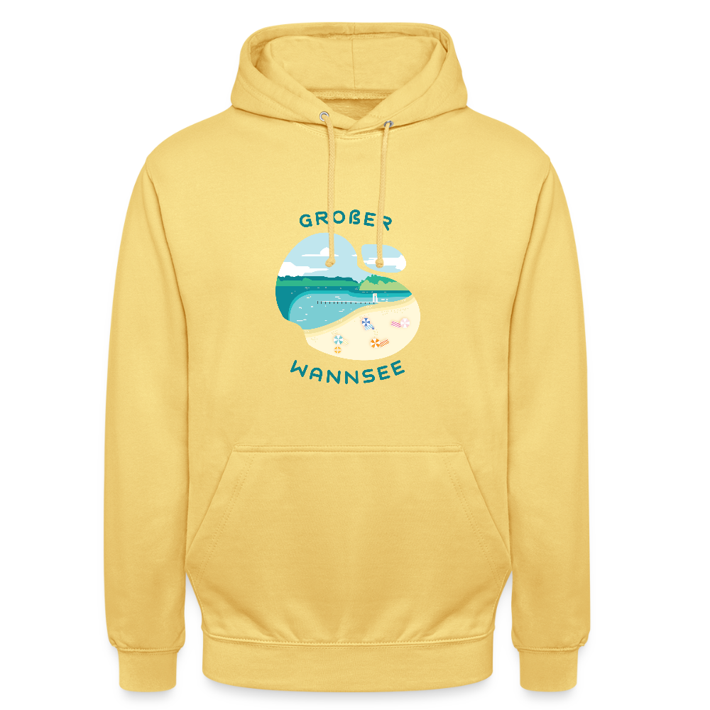 Großer Wannsee - Unisex Hoodie - Zitronengelb