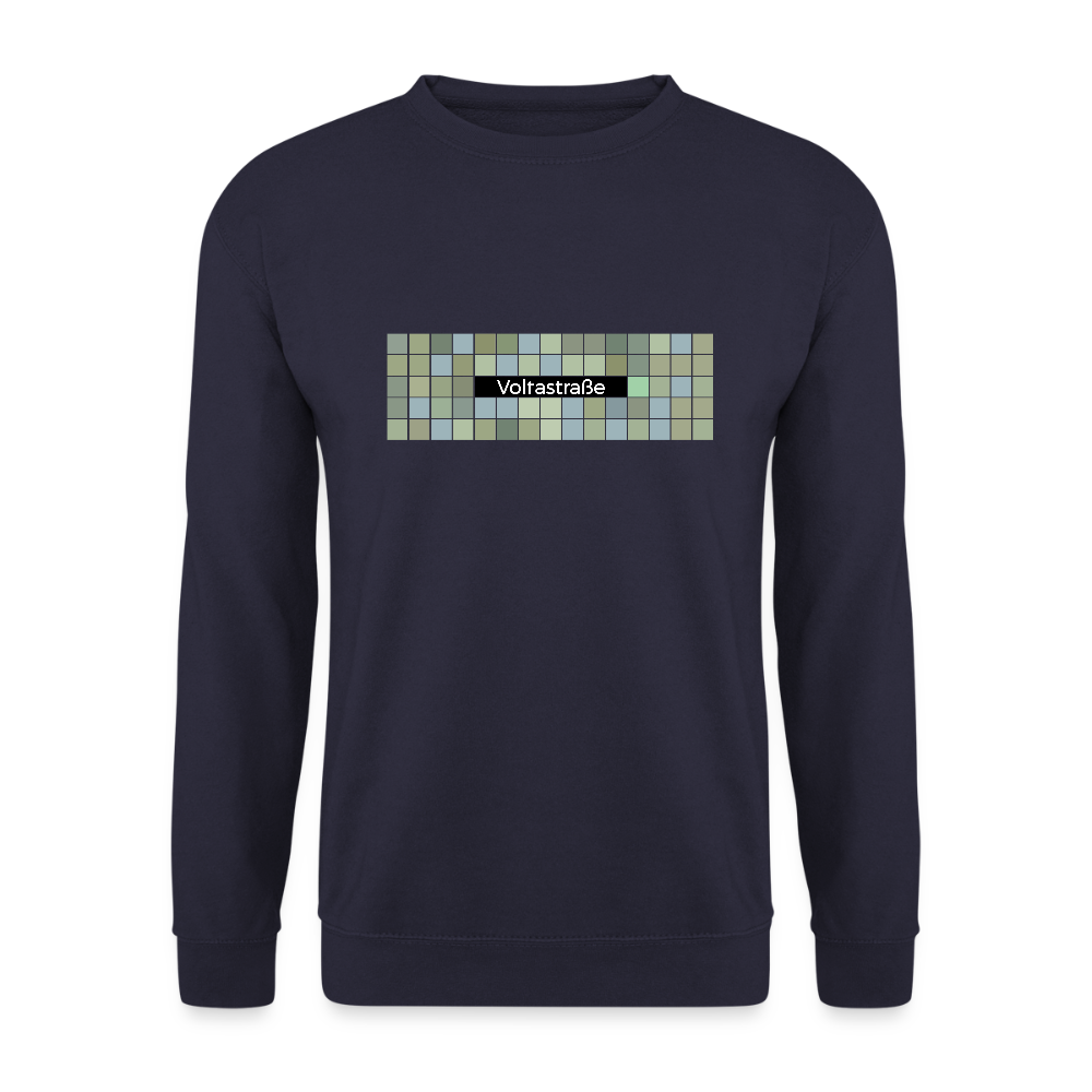 Voltastrasse - Unisex Pullover - Navy