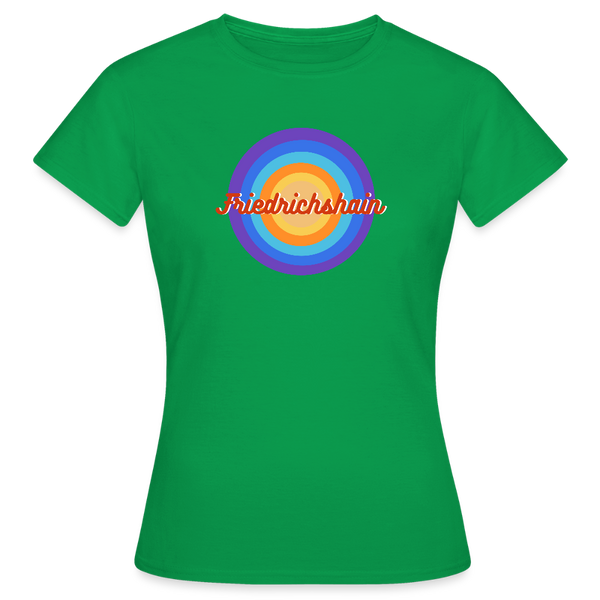 Friedrichshain Retro - Frauen Premium T-Shirt - Kelly Green