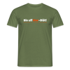 Bin uff Bier-Diät! (schon 3 Tage valorn) - Männer Premium T-Shirt - Militärgrün