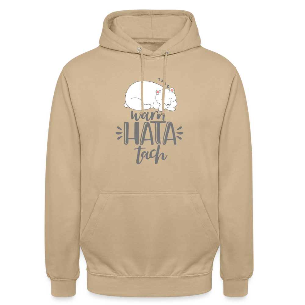 WarnHataTach - Unisex Hoodie - Beige